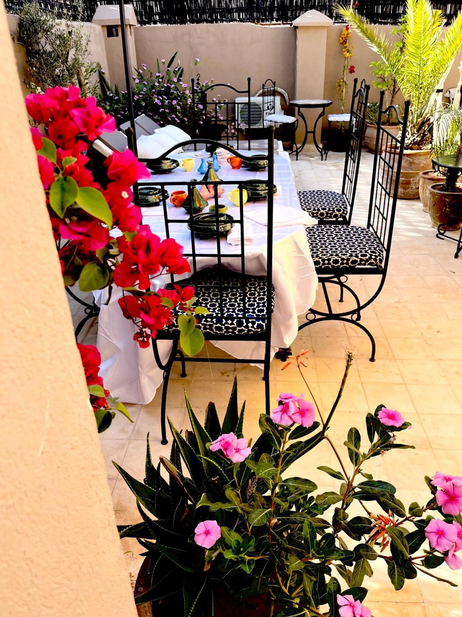 Riad Darna 4 Chambres Avec Piscine Et Petit Dejeuner Marakeş Dış mekan fotoğraf