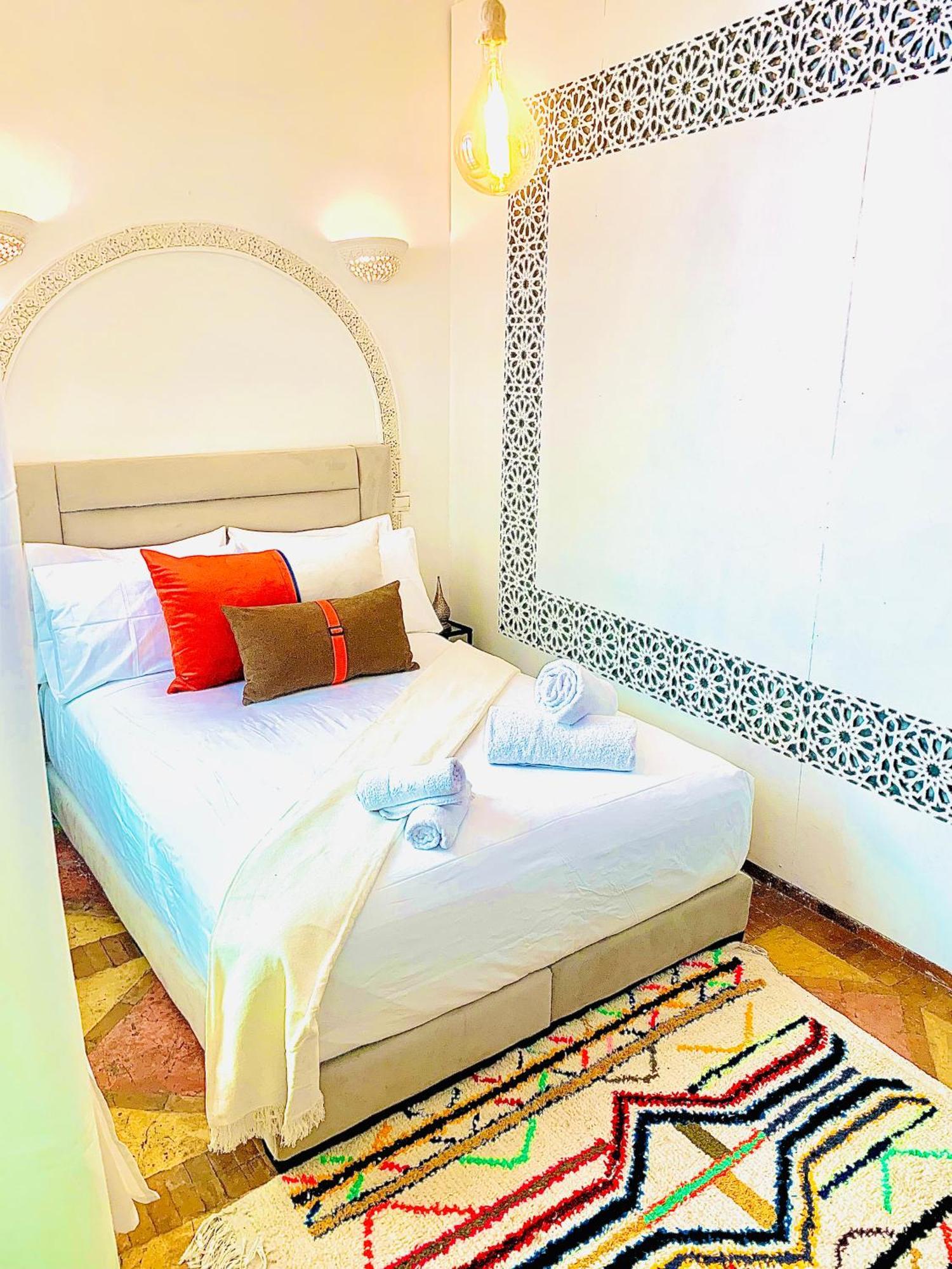 Riad Darna 4 Chambres Avec Piscine Et Petit Dejeuner Marakeş Dış mekan fotoğraf